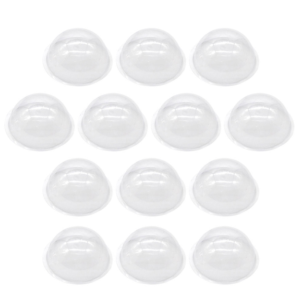 Plastic Dome Clear - 30 piezas de tapas de cúpula