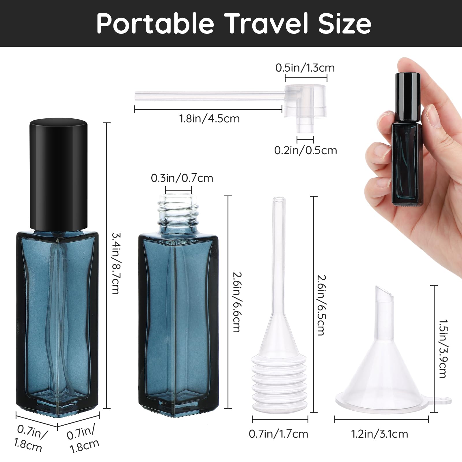 10 Uds botella de Perfume Spra - Misting Bottle Fine reseña y precio