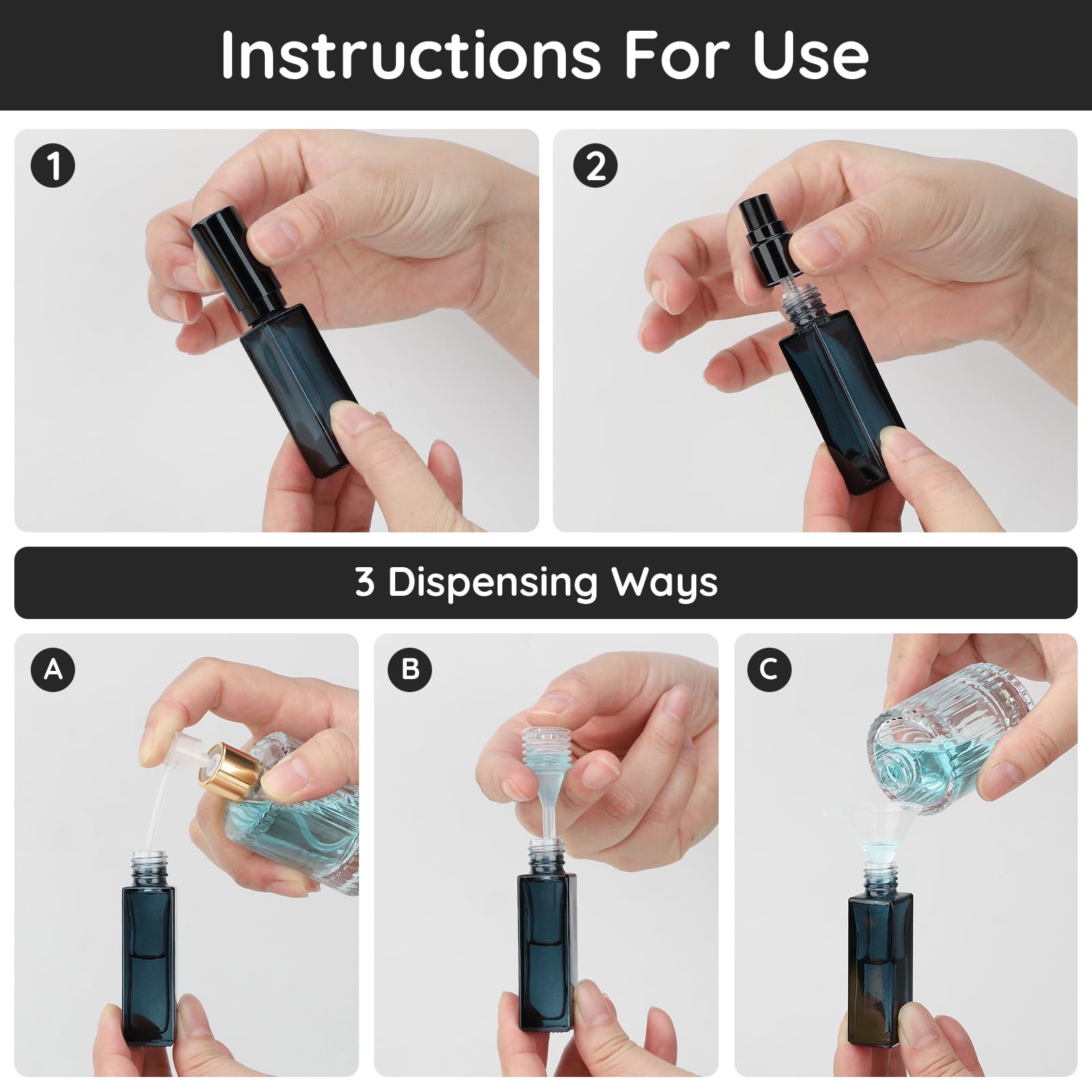 10 Uds botella de Perfume Spra - Misting Bottle Fine reseña y precio