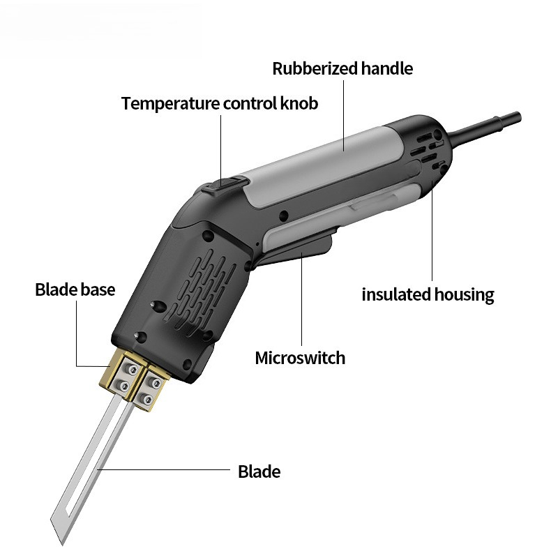Cuchillo de Corte Eléctrico, C - Cutting Board Foam reseña y precio