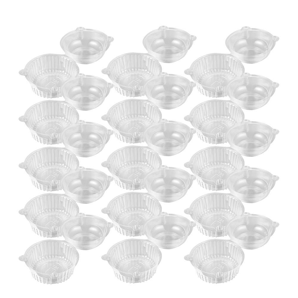 100 Cajas Transparentes con Ta - Plastic Dome Clear reseña y precio
