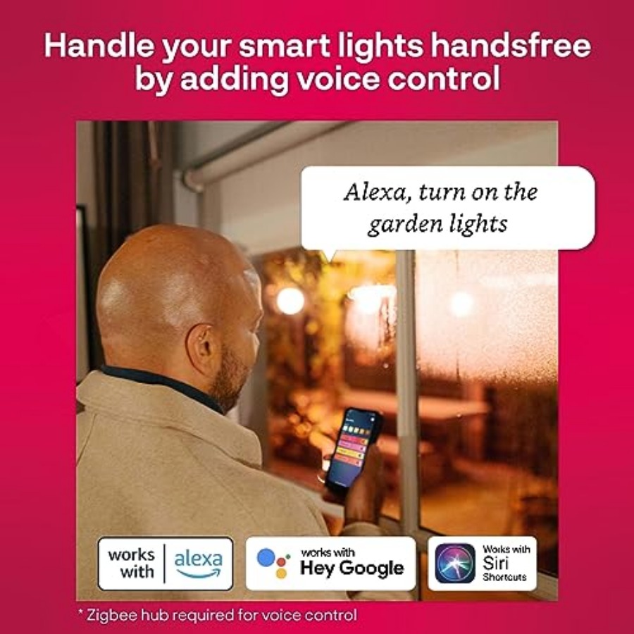 Luces Inteligentes para Exteri - Philips Light Hue Color reseña y precio