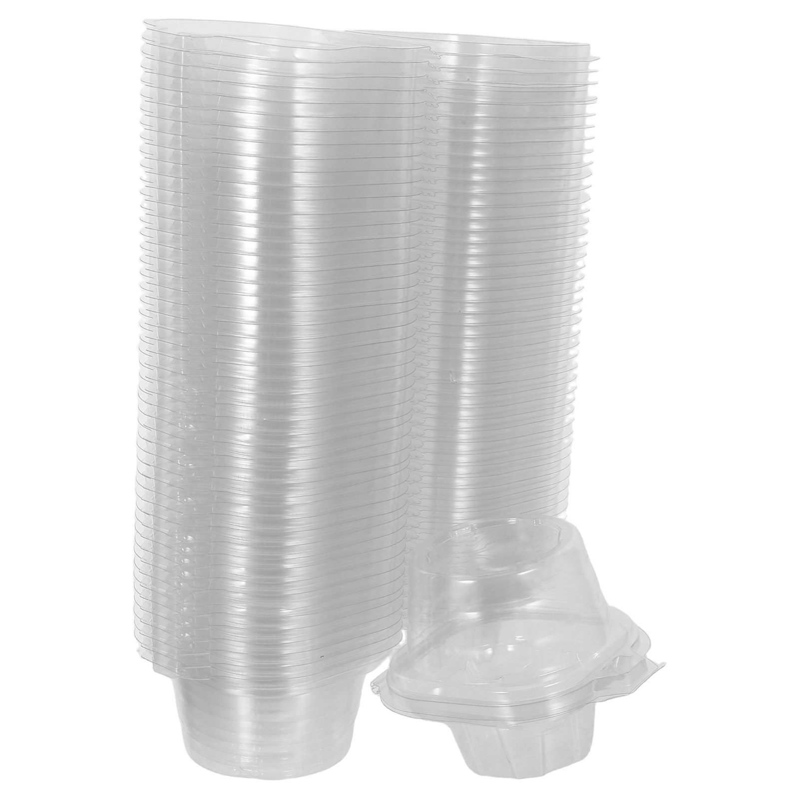 50 Unidades de Contenedores Tr - Plastic Dome Clear reseña y precio